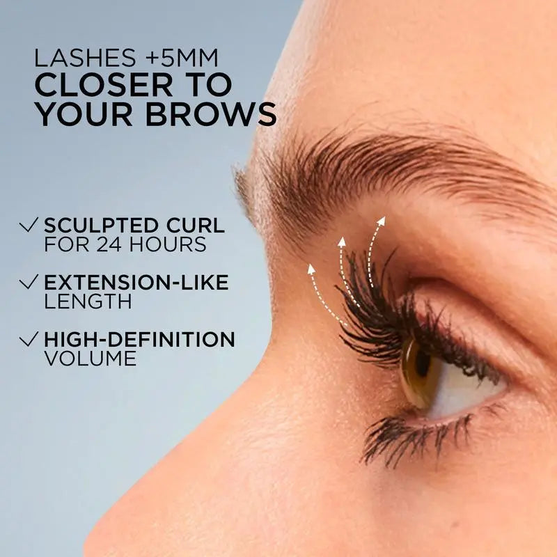 Lengthening Mascara—delivers lengthening, curling, and volumizing effects for fluffy, clump-free lashes; features a lightweight, smudge-proof, and transfer-resistant formula; prevents "spidery" clumps; cruelty-free and paraben-free.