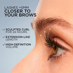 Lengthening Mascara—delivers lengthening, curling, and volumizing effects for fluffy, clump-free lashes; features a lightweight, smudge-proof, and transfer-resistant formula; prevents "spidery" clumps; cruelty-free and paraben-free.
