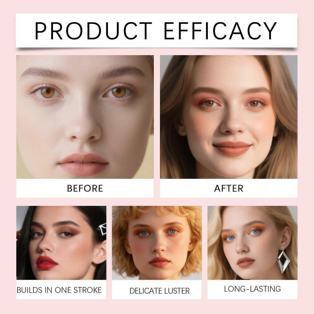Ephoco Shimmer Liquid Eyeshadow #Peach Pink, Waterproof Smudge-Proof Quick Dry Hydrating Daily Eye Tint
