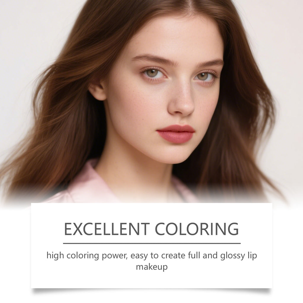 Zephoco Metallic Shine Lipstick, High Pigment Smooth Cream Lip Stick Long Lasting Moisturizing Lip Makeup for Daily & Party