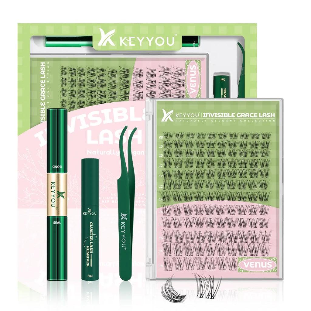 Venus Aurora Naiad DIY Lashes Clusters - Natural & Waterproof