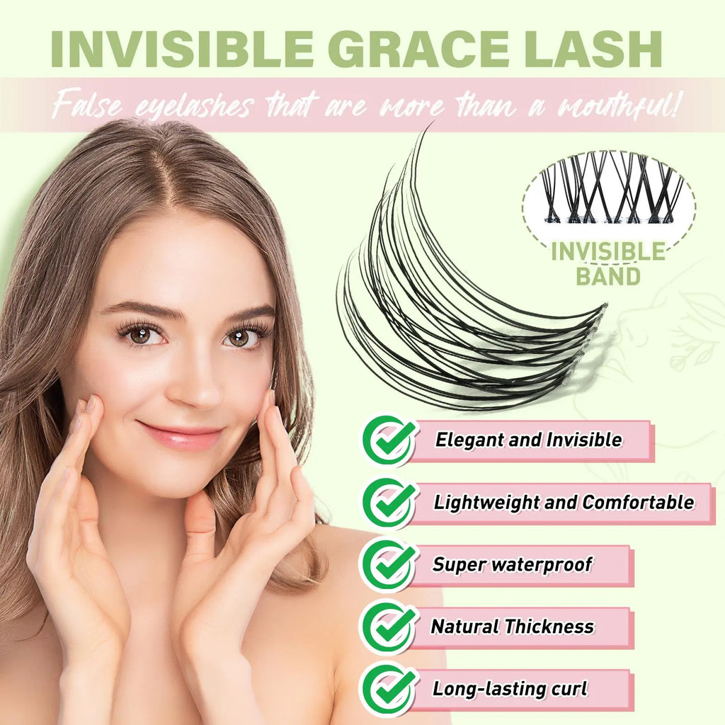Venus Aurora Naiad DIY Lashes Clusters - Natural & Waterproof