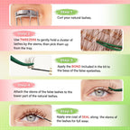 Venus Aurora Naiad DIY Lashes Clusters - Natural & Waterproof