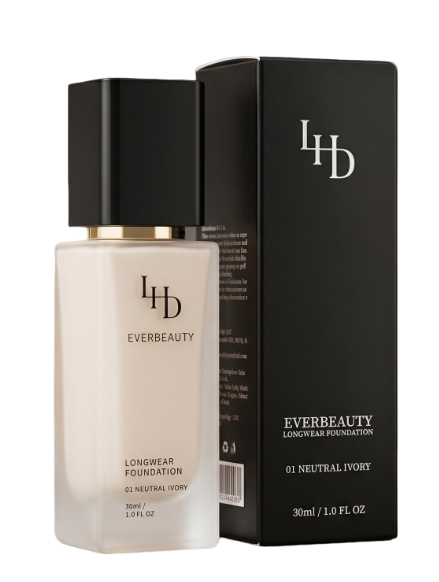 LDH EVERBEAUTY Longwear Matte Foundation, Transfer-Proof Hydrating Base 30ml