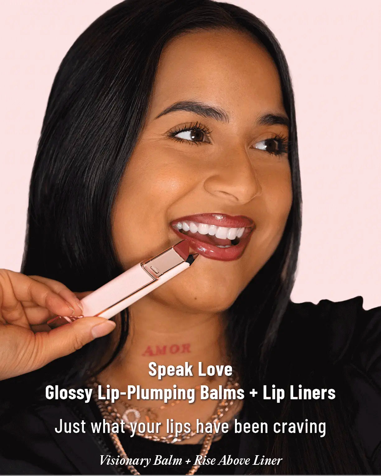 Hydrating Lip Plumping Glossy Lip Balm