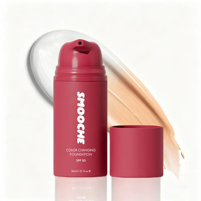 Color Changing Foundation - Adaptive Shade-Adjusting Liquid Beauty Products with SPF UV Protection, 24H Long Wear, Vegan Formula for Even Skin Tone, Flawless Complexion in Makeup Routine (Concealer & Foundation)